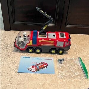 Playmobil 5337 Airport Fire Engine Truck